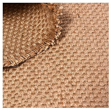 Arpillera para Tapizar Naturaleza Vintage Paño de Yute de Tela de Lino Decoración Del Hogar, Bolso de Lino, Artesanía Vendido por Metro-150cm de Ancho
