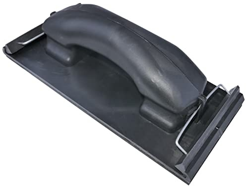 AERZETIX - C54955 - Taco de lijado manual 210x96mm - soporte/bloque de lijado para papel de lija/abrasivo - herramientas de albañil/placa de yeso - alisar/aplanar - en plástico