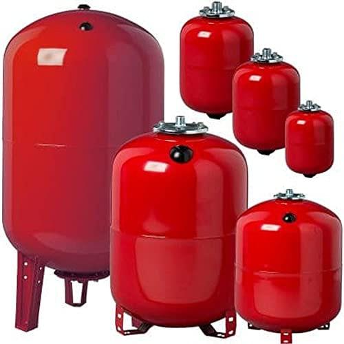 Zilio Heizung Ausdehnungsgefäße von 8 Liter bis 500 Liter - Ausgleichsbehälter für konstanten Druck in der Anlage und sicheren Betrieb von Druck- Heiz und Kühlgeräten (50 Liter)