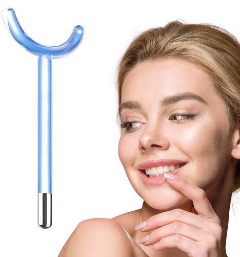 Y-Shape Tube Spare Blue Glass Attachment for UUPAS High Frequency Facial Wand