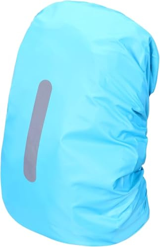 Aruicheng Regenschutz Rucksack 30-40l Schulranzen Regenschutz mit Reflektorstreifen Ranzen Regenschutz Rucksack Regenschutz für Wandern Camping Reisen Radfahren