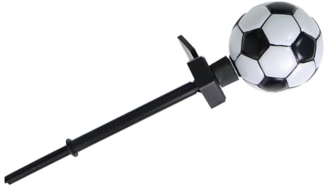 UKCOCO Solar Powered Soccer Stake Light Decorative Solar Garden Lamp for Outdoor and Lawn Cute Night Lights for Garden Decor Easy Install