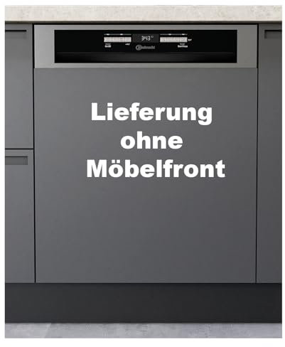 Bauknecht B6B D841A X teilintegrierbarer Geschirrspüler / 60 cm/C / 14 Maßgedecke/PowerClean - Hochdruckdüsen/ActiveDry - automatisches Türöffnungssystem/Besteckschublade