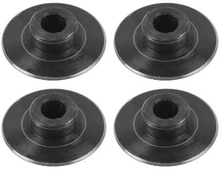 4 pezzi di rotella di ricambio per tagliatubi, rotella di taglio in acciaio al manganese 38x19x9mm, lama di ricambio per tagliatubi per rame, ottone, alluminio, set di rotella di