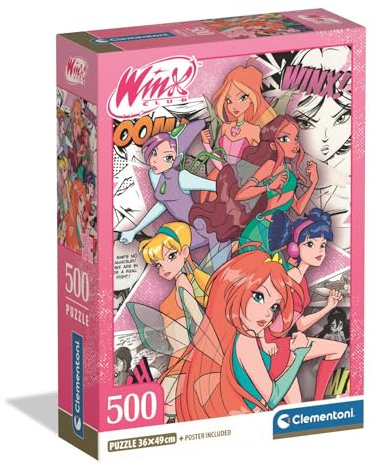 Clementoni 500 Compact Winx 2025 – Puzzle