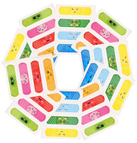 ZUNOXAZ 40 piezas Unidades Apósito Infantil Adhesivo Transpirable con Diseño de Dibujos Animados para Protección de Heridas Hogar y Exterior