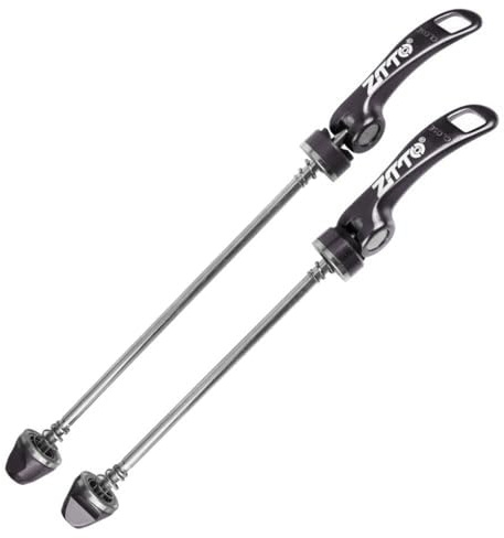 YIXANNX 1 Paar ZTTO Spieße, tragbare Schnellspanner, Stahlachse, Mountainbike Spieße, ersetzen Outdoor Radsportkomponenten