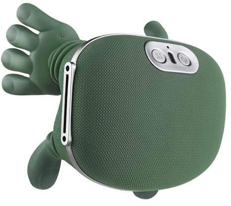 HANQUAN Upgraded Neck Massager 2026, with Heat Electric Shoulder & Cervical Massage for Deep Tissue Massage Heated for Neck, Back, Shoulder-Green