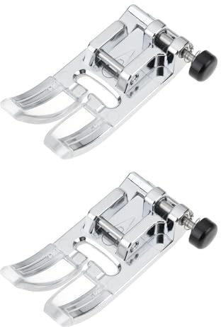 SG Store 2 Stück Zickzackfuß für Haushaltsnähmaschinen A# 832523007 Kompatibel mit Janome Kompatibel mit Necchi