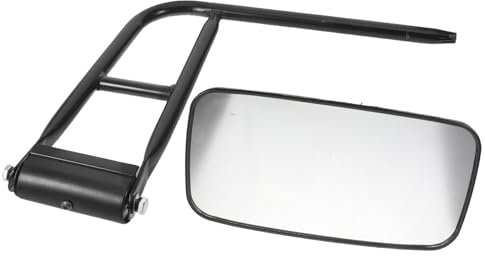BUGUUYO Retrovisor con Estructura en Soporte Reforzado Resistente y Estable Espejo la Intemperie Tractor para Camiones y Vehículos Agrícolas Entornos Industriales