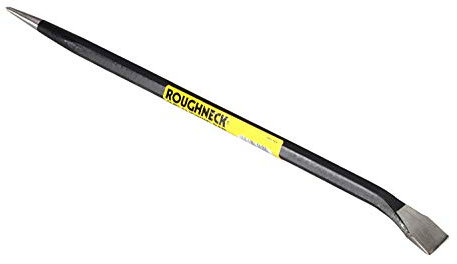 Roughneck Aligning Bar – 24in (610mm) Drop Forged, Heat Treated & Corrosion Resistant Steel Tool for Steel Construction & Assembly