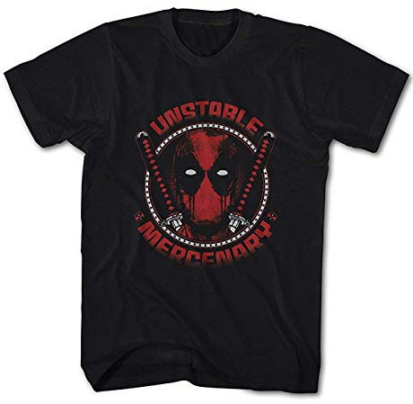 Herren T-Shirt Dead Red Unstable Mercanary Pool