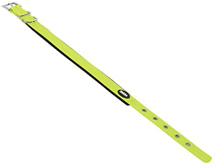 Nobby Halsband Cover, neon gelb L: 40-50 cm, B: 25 mm, 1 Stück