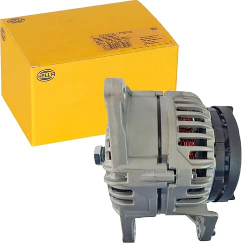 HELLA 8EL 011 712-091 Generator/Lichtmaschine - 14V - 140A | Kompatibel mit: CITROËN JUMPER II Bus, JUMPER II Kasten, JUMPER II Pritsche/Fahrgestell, JUMPY II, JUMPY II Kasten