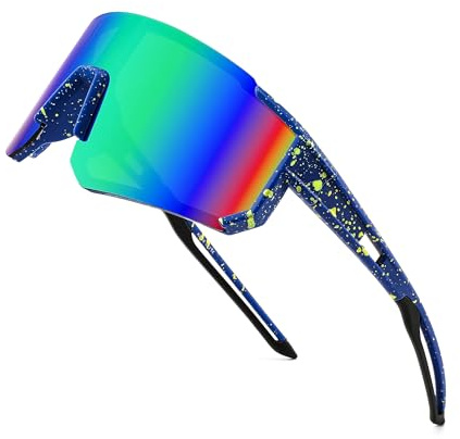 FEISEDY Jugendliche Kinder Sportbrille Fahrradbrille 8-16 Jahre B0048