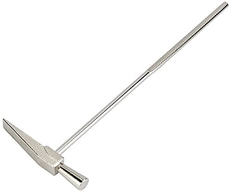 CDQL Tune Hammer, Daumen Klavier Kalimba Ton Tuning Hammer, Musikinstrument-Werkzeug Zubehör Silber, Langlebig und Tragbar Kalimba Ton Tuning Tool