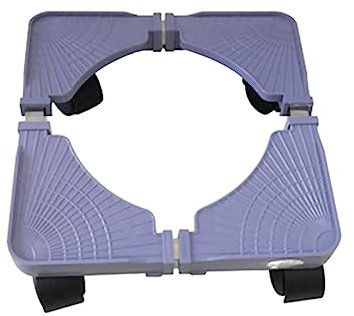 Support Réglable pour Machine à Laver et Réfrigérateur avec Roulettes, Déplace le Poids fermement. Nettoyez le Sol et les Roues Verrouillables pour Maintenir L'Appareil en place.