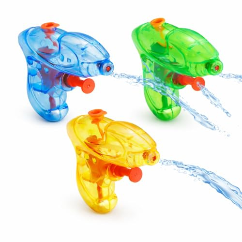 30 x vattenpistoler, 8 cm, set för barn och vuxna – med hög räckvidd – vattensprutpistol sprutpistol liten mini för barn (30 x vattenpistol – 8 cm)