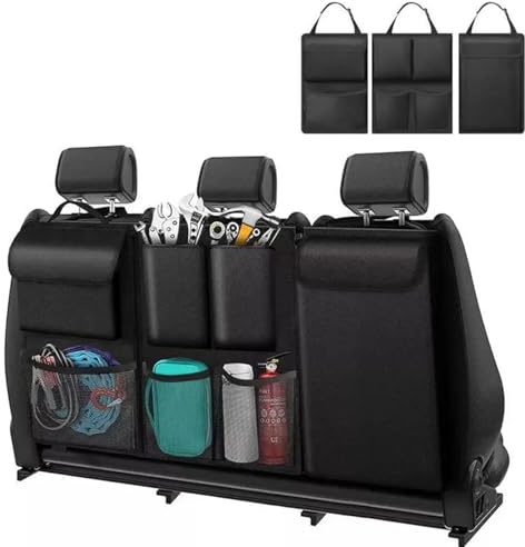 Kofferraum Organizer Tasche, für VW Polo 6R 6N 6N2 6C 9N 9N3 Rline rutschfeste verschleißfeste Multifunktionale Auto-Aufbewahrungsbox