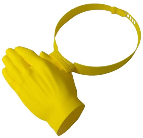 GZWY Funny Hand Shade Hat, Lustiger Handförmiger Sonnenhut, Sommer Sonnenschutz Visier für Herren Damen Teen, Verstellbarer Sonnenhut Sonnenschutzvisier für Outdoor Strand Party