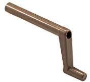 CRL RV Window Crank Handle; 3-1/8 Stem Length - Package