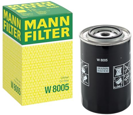 MANN-FILTER W 8005 Ölfilter - für Off-Highway Anwendungen | Für Off-Highway, Hohe Filtrationsleistung, Optimaler Motorschutz, Hochwertige Dichtung, Echte OE-Technologie