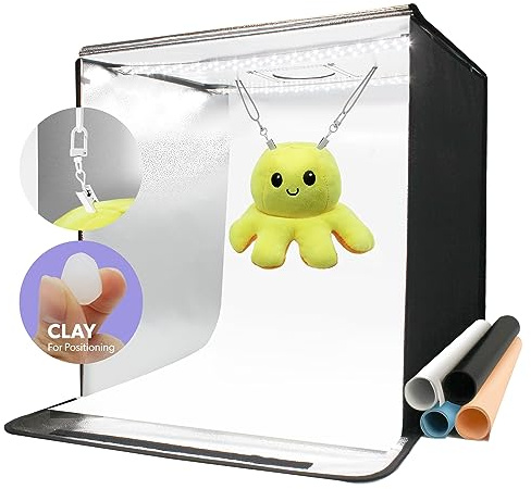 LimoStudio 61 cm Folding Boîte à photos Tente lumière LED kit de studio photo de table, Agg1071