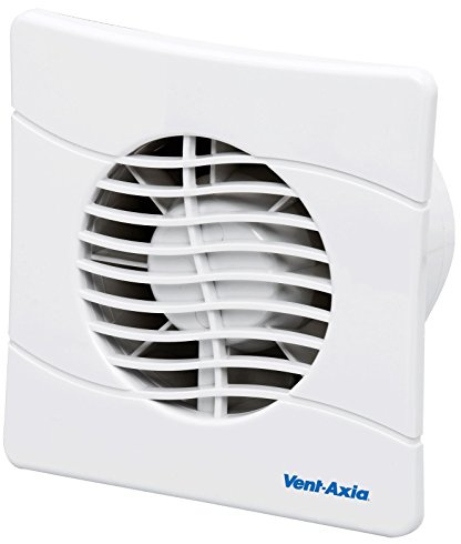 Vent-Axia 436532A 100 mm Basic Bathroom/Toilet Extract Fan - White