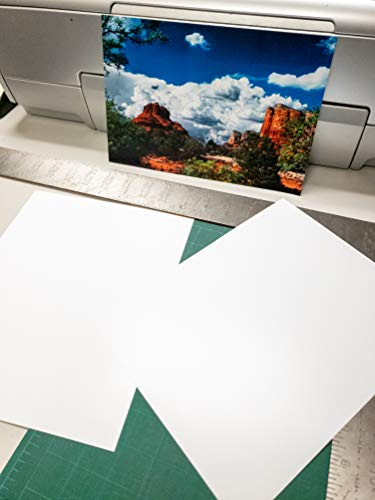 8.5 X 11 Smooth Fine Art Museum Natural White Double Sided Inkjet Paper - 50 Sheets