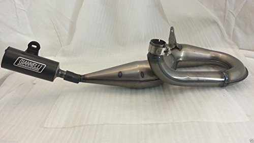RMS 30506 Giannelli Pot d'échappement homologué avec chambre d'expansion, pour Vespa PX 125/150 cc de 2011 à 2017