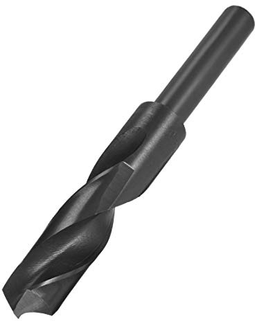 sourcing map 1 Stk.Bohrer Spitzen HSS 9341 1/2''Direkt Schaft 19,5mm de