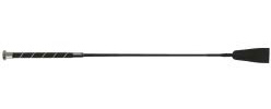 WHIP & GO Cravache Insert Strass - Couleurs - Noir