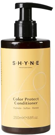 SHYNE - Color Protect Conditioner - Après-shampooing pour Cheveux Colorés et Naturels, pour une Brillance Longue Durée, sans Silicone, sans Sulfates, sans Parabènes