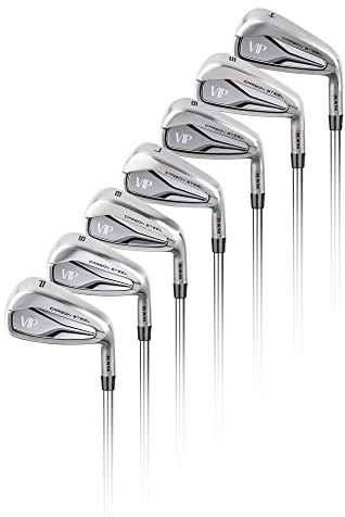 Ram Golf VIP Iron Set 4-PW, Mens Right Hand, Graphite, Stiff Flex