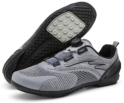 PENXZT Herren MTB-Radschuhe Mountainbike Fahrradschuhe Outdoor-Radschuhe Gummisohle Nicht rutschernde atmungsaktiv