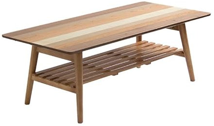 HEXEH Table d'appoint Meubles de Chambre, Table Basse, Table à pédale, Console de canapé, résidence Moderne en Bois Table Basse