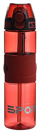 HanDuo Taza espacial personalizada esmerilada a prueba de fugas taza de agua deportiva portátil botella de agua de plástico de gran capacidad (color: B, tamaño: 500 ml)