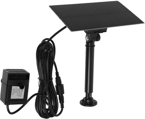 ibasenice 1.5w Solarbetriebene Wasserfontäne Für Vogelbäder Und Teiche Sprinkler Mit Stabiler Erdspitze Und Installieren Für Und Pools