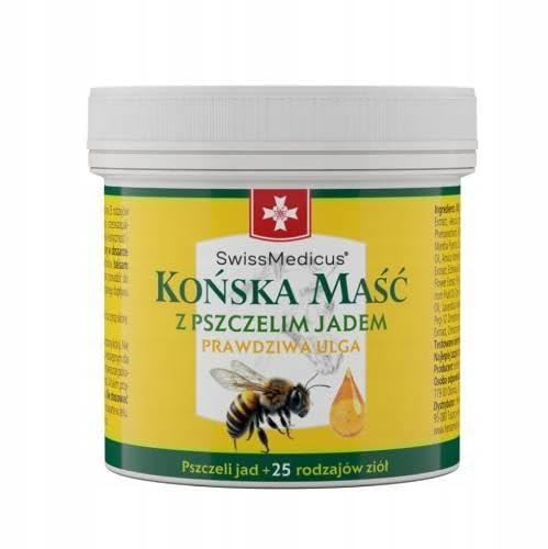 SwissMedicus Horse Ointment with Bee Venom, 150 ml