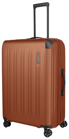 Travelite Koffer DYNAMIIC Größe L, 76 cm, 101-115 Liter, Reisekoffer groß | kratzfester ABS Hartschalenkoffer, Trolley mit 4 Rollen, Volumenerweiterung & TSA Schloss, viel Stauraum, Rollkoffer, 4,6 kg