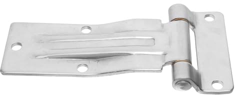 SEWACC Charnières en Acier Inoxydable pour Remorque Robustes, Grandes Charnières pour Porte Arrière de Camion Utilitaire, Résistantes à L'usure et Compatibles pour Usage Extérieur