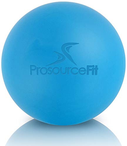 ProsourceFit Lacrosse Massage Ball for Self-Myosfascial Release, Deep Tissue Massage, Muscle Mobility, Post-Workout Recovery