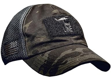 Nine Line Kryptek American Made Mesh Back Hat with Drop Line Logo - USA Flag