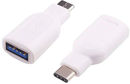 PremiumCord Adattatore USB 3.1 C a USB 3.0 A, Maschio a Femmina, OTG Bianco