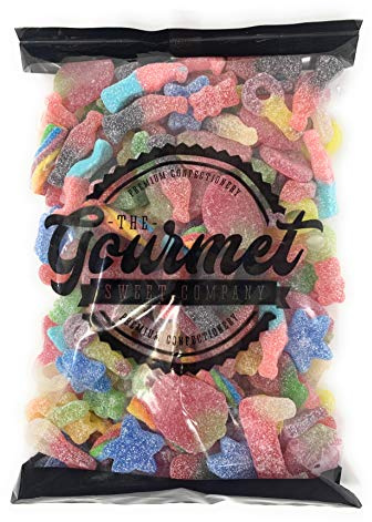 Fizzy Sweet Mix 1kg Share Bag (Vegan) by The Gourmet Sweet Company