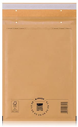 G7 100 St. Luftpolstertaschen Luftpolsterversandtaschen E-PACK G/7 Braun 250×350 Luftpolsterumschläge