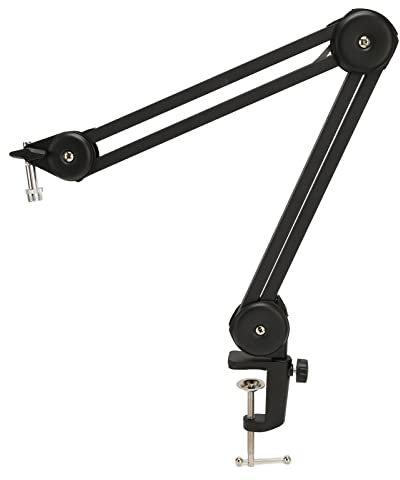 KOSDFOGE Mikrofonarm Flexibler Mikrofonarm Aus Metall Mit Versteckten Federn Für Radiosender Live Broadcast Recording Studio