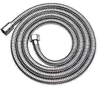 Flessibile Doccia 1.5m in Acciaio Inossidabile con Anti Torsione Protezione per Soffione