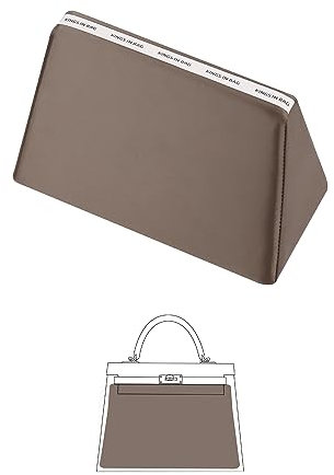 KINGS IN BAG Geldbörsenformer-Kisseneinsatz für Hermes-Taschen, luxuriöser Taschenformer mit weicher Seide, passend für Kelly Pochette/MiniⅡ/20/25/28/32/35/40 Taschen, belüfteter Memory-Schaum innen,