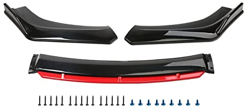 Artudatech Faldón lateral para coche, 4 unidades, universal, para parachoques delantero de coche, kit divisor de alerón, difusor de difusor, protector de difusor de alerón